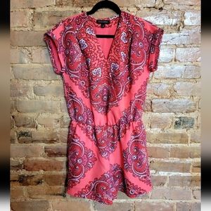 Banana Republic Paisley Romper/Jumpsuit Shorts